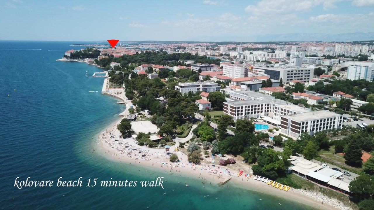 Apartman Junona - Poluotok Na Dlanu Zadar Dış mekan fotoğraf
